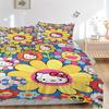 3pcs Hello Kitty Duvet Cover Set - Machine Washable, Includes 1 Duvet Cover and 2 Pillowcases, No Core Included, All-Season Home Decor for D