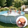 Pack Of 2 Plastic Drain Cover Caps For Sand Filter Pumps Replacement Parts Thread Size 60mm Threaded Pool Accessory