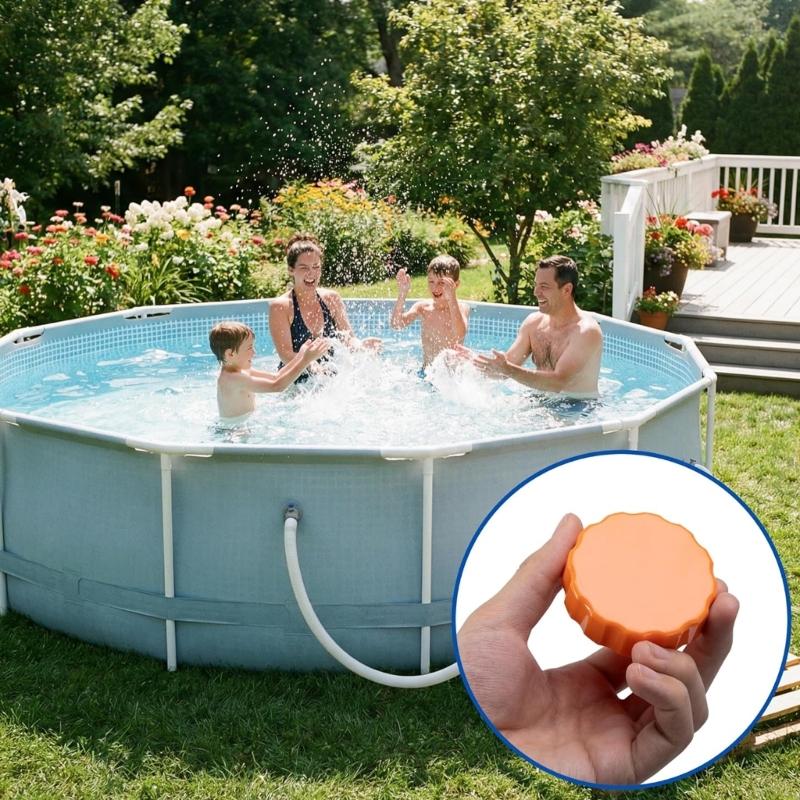 Pack Of 2 Plastic Drain Cover Caps For Sand Filter Pumps Replacement Parts Thread Size 60mm Threaded Pool Accessory