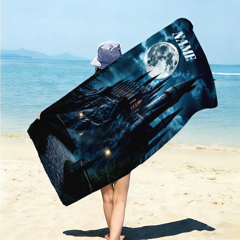 Personalized "End Saga" Beach Towel Microfiber Beach Towel Thin Absorbent for Beach Swimming Yoga Bath Sports. 0910368