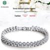 Heart-Shaped Rhinestone Silver-Plated Bracelet: Women's Crystal Fashion Hand Ornament