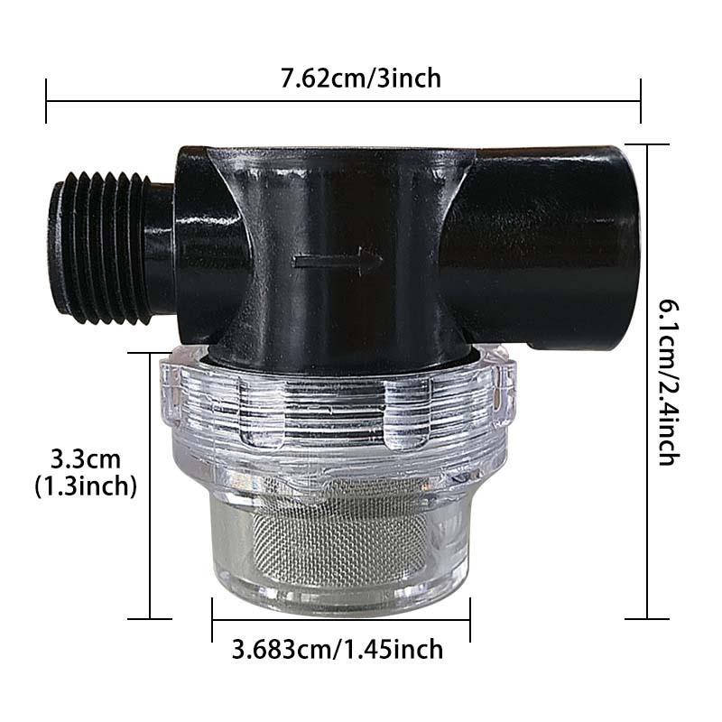Garden Watering Hose Filter Agricultural Irrigation Impurity Prefilter Aquarium Water Pump Filter