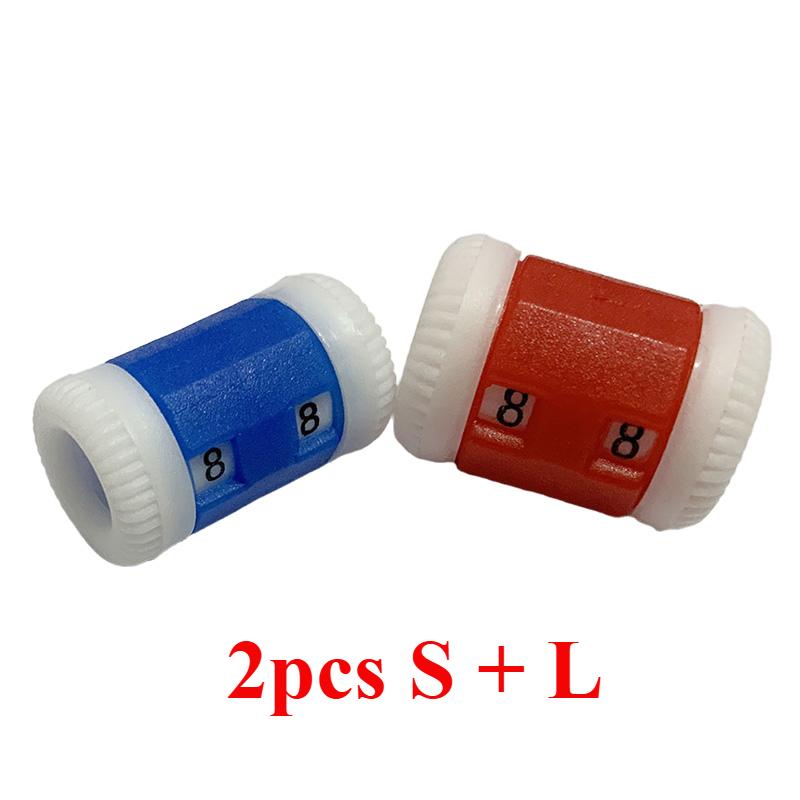 2/4pcs Knit Knitting Needles Row Counter Lines Number Calculator DIY Plastic  Knitting Tool Accessories Craft Clothing Supplies
