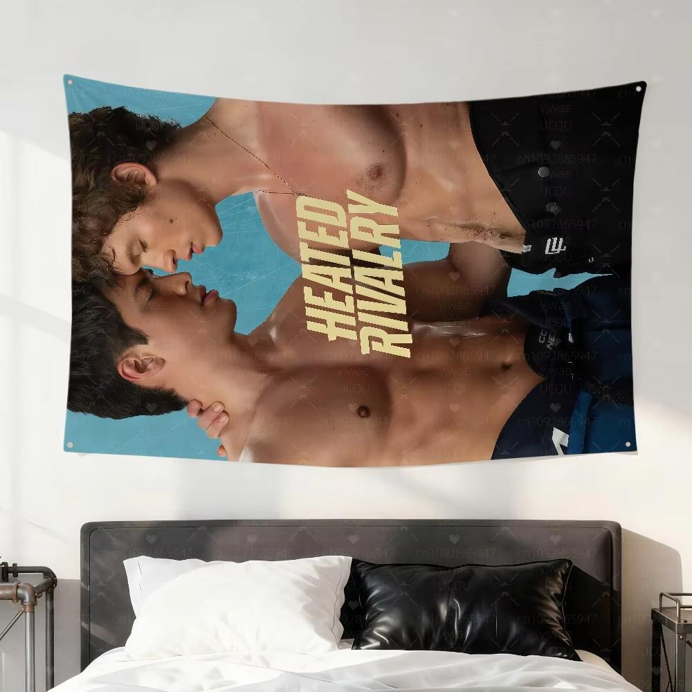 Retro TV series Fierce Competition Shane Ilya flag room dormitory camping party picnic decoration gift banner garage tapestry