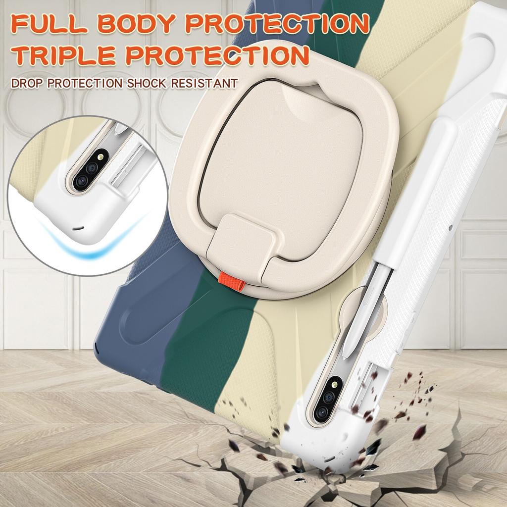 Case for Samsung Galaxy Tab A7 A8 Sm T510 T500 T290 T295 Case Funda Silicone Sleeve for S6 Lite S7 S7 +/S7plus Tablet Cover