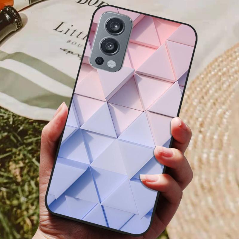 Für OnePlus Nord 2 5G Hülle Silikon Rückabdeckung Handyhülle Für OnePlus Nord2 5G Hüllen für One Plus Nord 2 5G Weicher Stoßfänger Funda