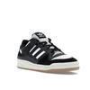 Adidas Forum Low Black White Gum Unisex Sneakers Core-Black Cloud-White Cream-White ID6857