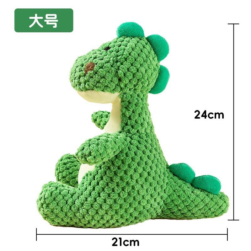 Durable Indestructible Rope Knot Dog Chew Toy Squeaky Plush Pet Toy Interactive Tug of War Training Toys for Small Medium Dogs