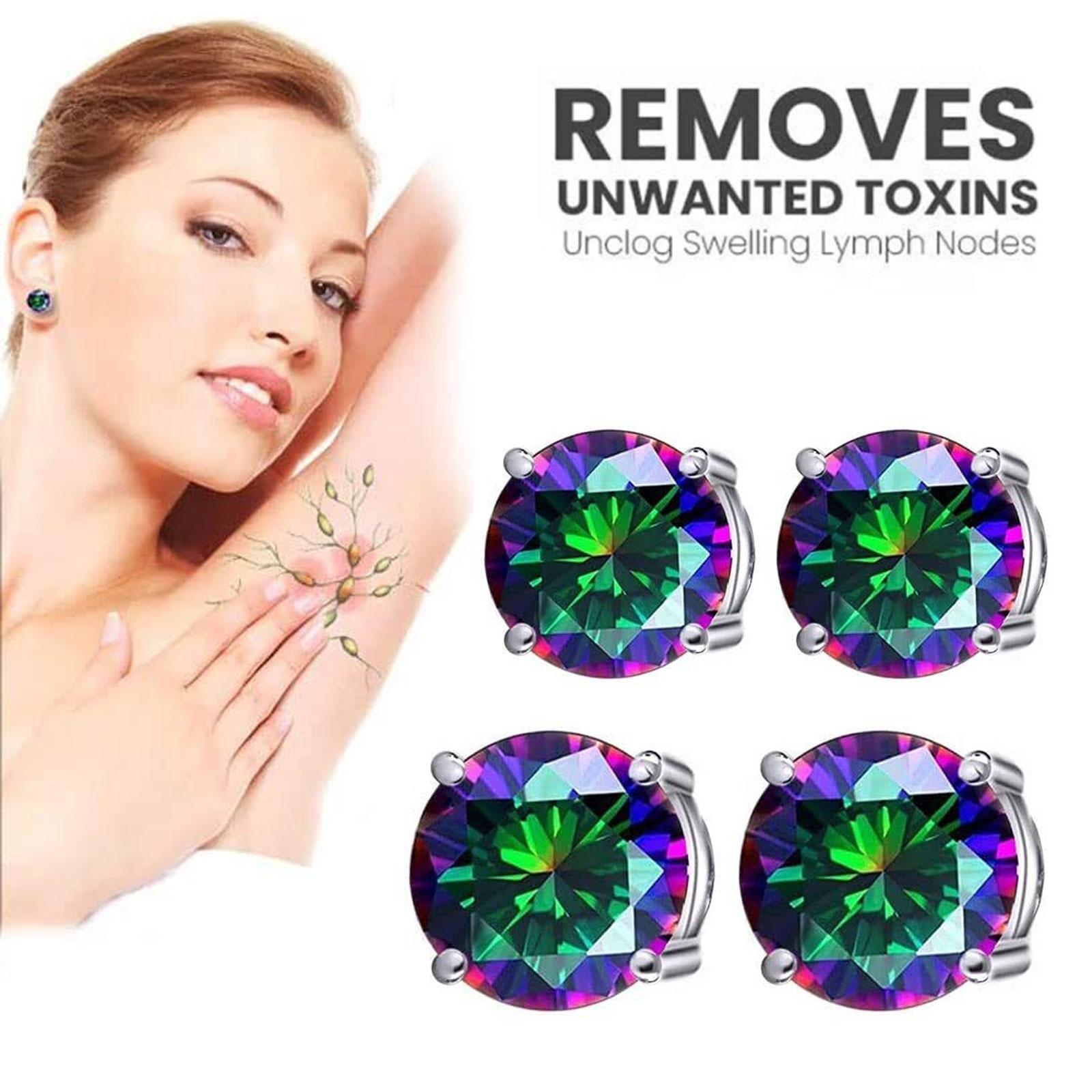 

Lyranix Lymphvity Турмалин Акупунктурный Магнетизм Магнитные Акупрессурные Серьги T0P8