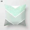 Nordic Modern New Geometric Mint Green Blue Pillowcase, Home Decor Living Room Sofa Decoration Cushion Cover 60x60 40x40 50x50
