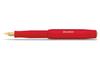 Kaweco EF Extra Fine Classic Sport Fountain Officially Imported Pen, Red, 10001145,