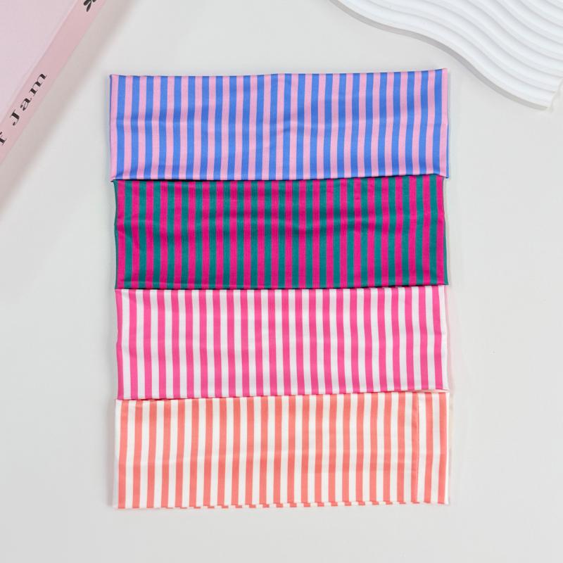 Stylish Women's Hair Bands Sweet Striped American Stretch for Sports Travel Fitness