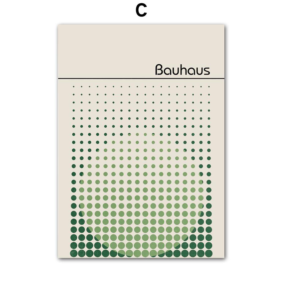 

Баухаус Зеленый Цвет Блок Линии Современный Минималистичный Настенный Арт Постеры Принты Холст Живопись Абстрактные Картины Декор Гостиной 21cm×30cm NoFrame