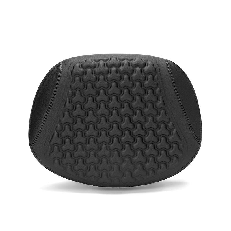 

Silicone Comfort Mountain Bike Saddle - Wide & Thick Anti-Pain Seat for Electric Bikes 21x27x7 cm чорний