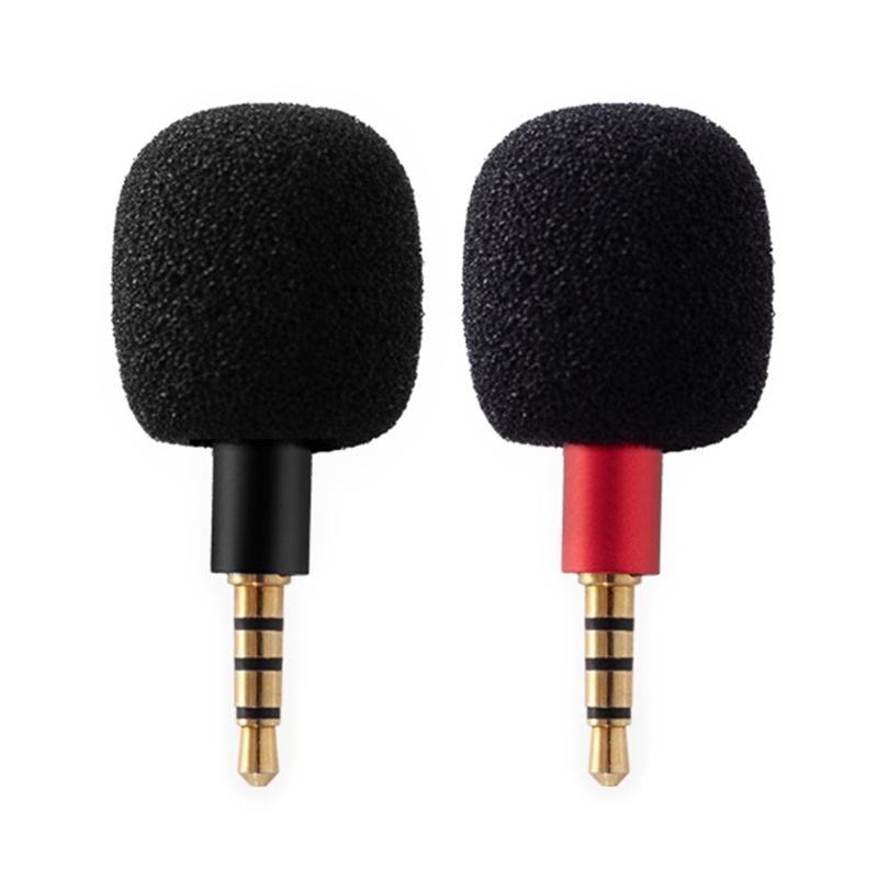 Portable Small Microphone Mini Omnidirectional Vocal Instrument Condenser Plug In Megaphone Wireless for Phone PC Tablet