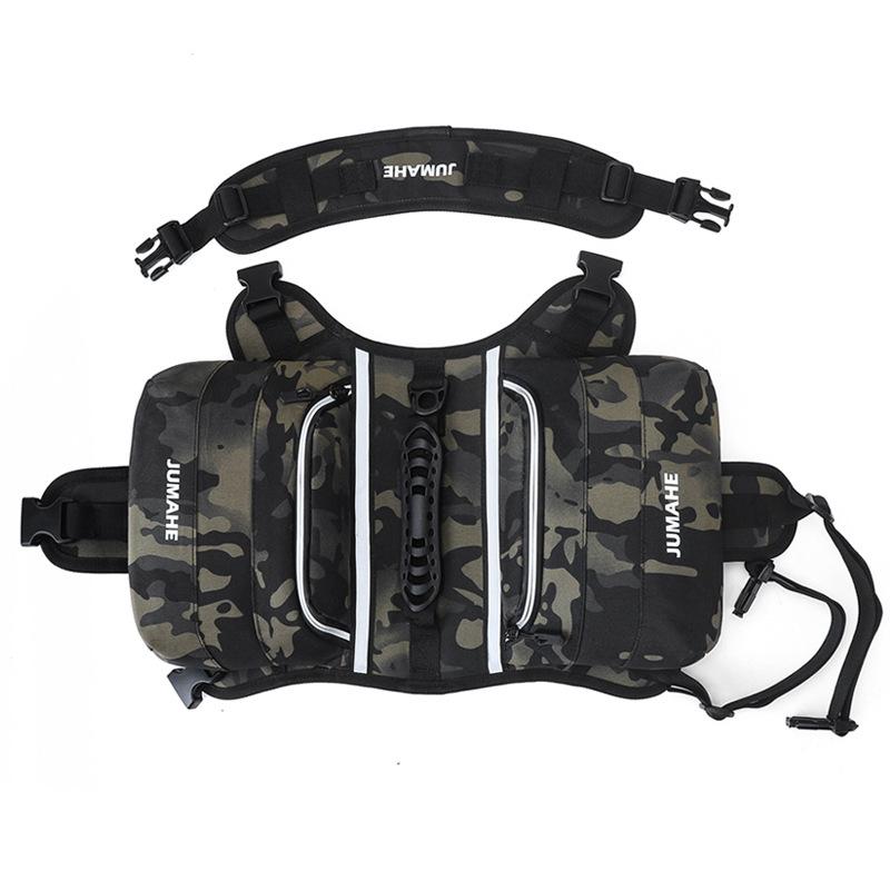 New Model, Pet Dog Self-backpack, Medium and Large Dog Self-carried Snack Dog Food Backpack When Going Out