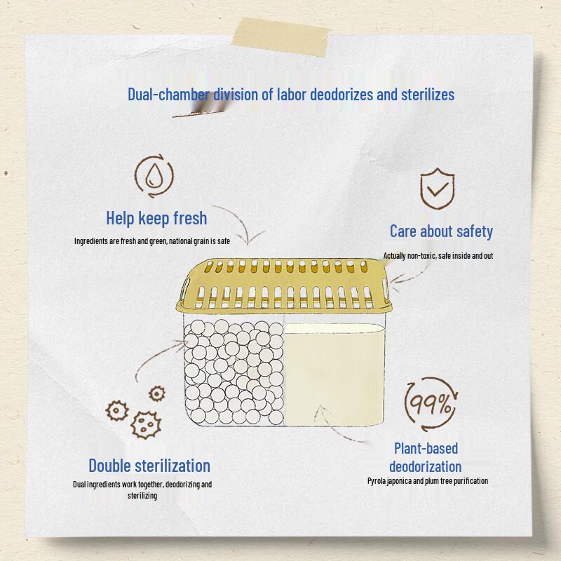 Air Funk Refrigerator Deodorizer & Freshener