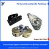 Custom Precision CNC Lathe Parts: Stainless Steel & Aluminum Alloy
