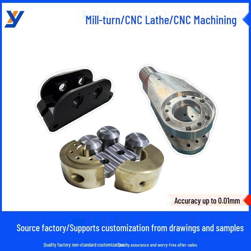 Custom Precision CNC Lathe Parts: Stainless Steel & Aluminum Alloy