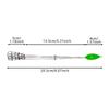 Fishing Lure Alabama Rig Bait Artificial Lure for Bass Fishing with Multiple Hooks Stainless Steel Saltwater Freshwater