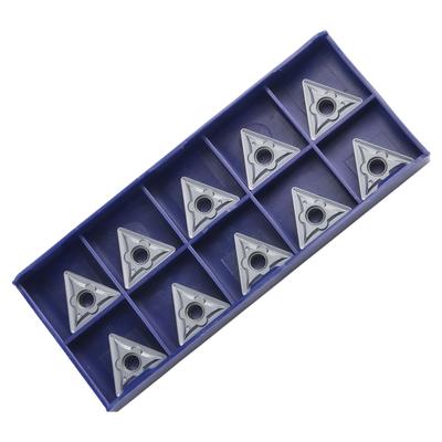 10pcs TNMG160408 NN Cemented Carbide Inserts TNMG332 Turning Indexable Blades for For Steel CNC Lathe Cutting Tools