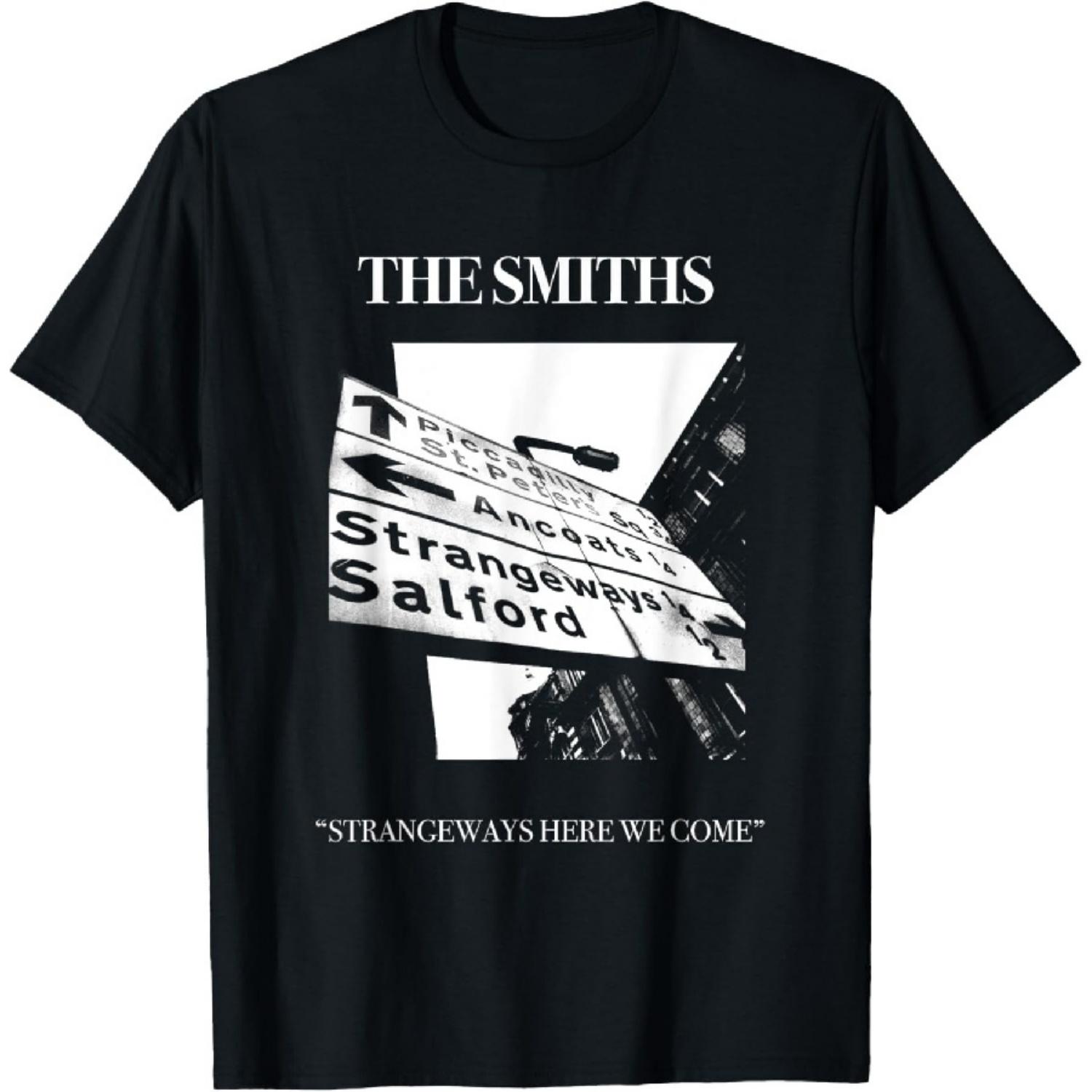 The Smiths Strangeways Here We Come Футболка Стивена Райта S чёрный