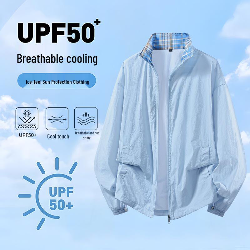 Summer UV Protection Lightweight Unisex Jacket - Thin, Ice-Cool, Outdoor Sun Shield