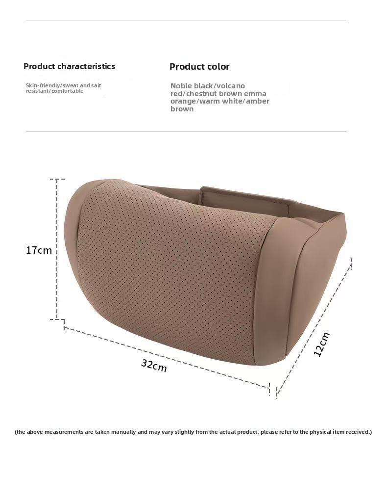 Luxurious Car Headrest - Provides Neck and Waist Support, Is Comfortable and Breathable with Zero Pressure.