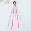 1PC Lovely Girls Colored Dirty Braids Wigs Ponytail Headbands Rubber Bands Hair Bands Headwear Kids Hair Accessories