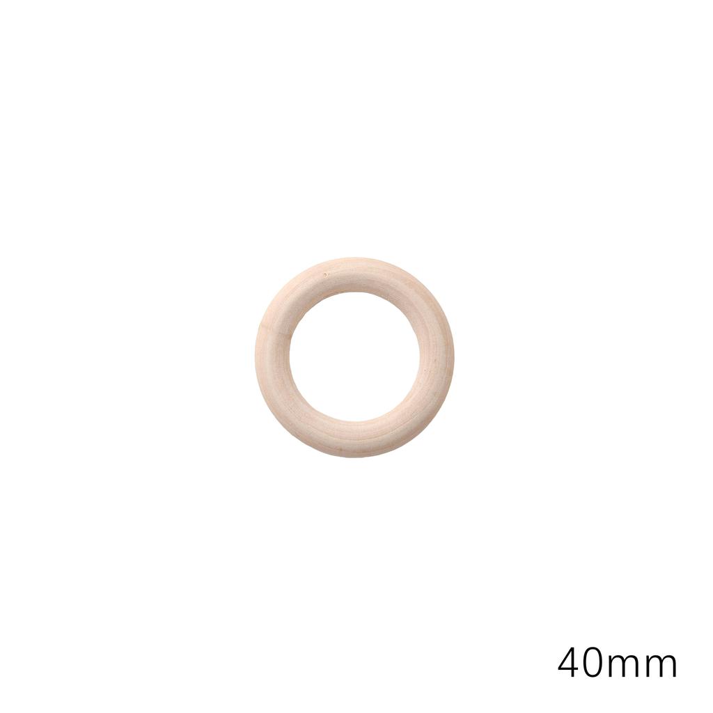 1-20 Stück Rohholzring DIY Zubehör