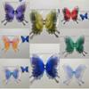 10CM 4-Layer Tulle Butterfly Hair Clip for Hats, Shoes & Clothing Accessories