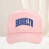 Brooklyn New York  Spring Summer Unisex Women Cotton Adjustable Casual Hat Hip Hop Streetwear Sun Hats