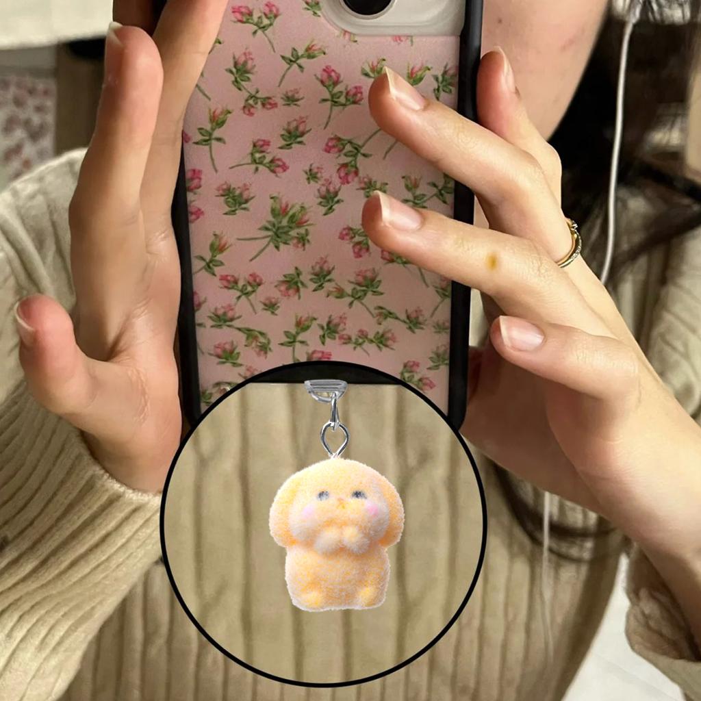 Type-c Phone Dust Plugs Cute Rabbit Decorative USB C Anti Loss Dustplugs for Samsung Xiaomi Android Charging Port Stopper Cap