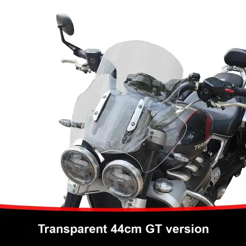 

For Triumph Rocket3 Motorcycle Windshield R Version Modified Custom Windshield GT Version Heightening and Widening Accessories