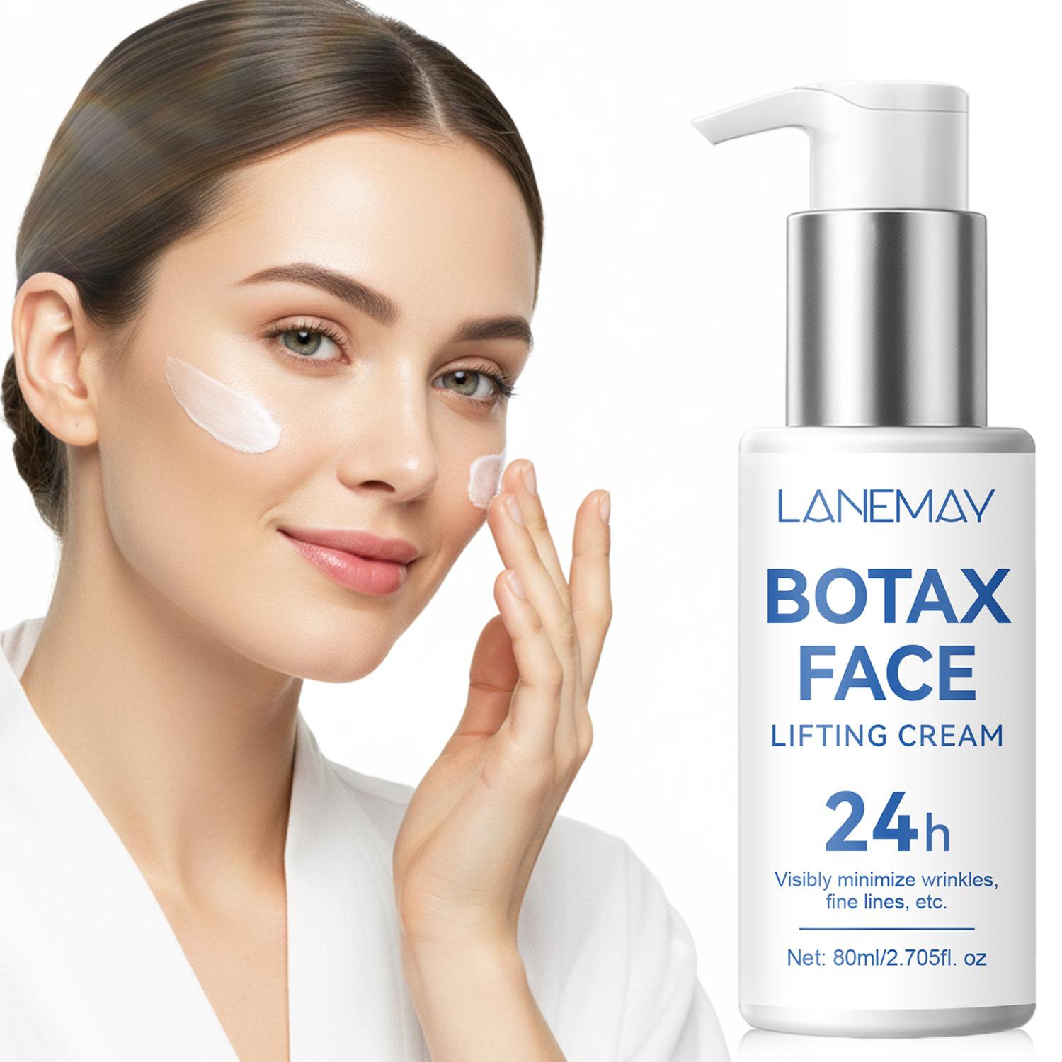 Крем Botax для подтяжки лица-Поднимает и подтягивает кожу-Улучшает текстуру кожи-Подходит для всех типов кожи, 80 г