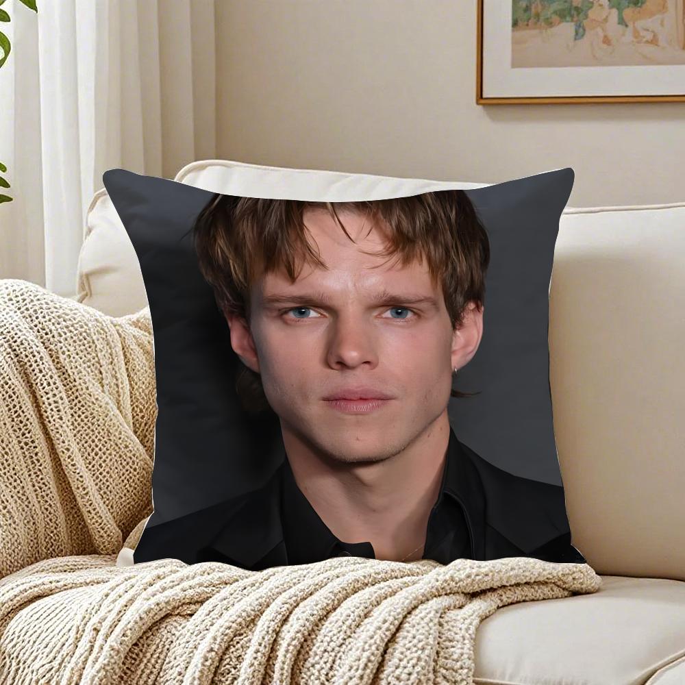 FFinn Bennett Cushion Cover Linen Pillowcase Soft  for Sofa Bed Home Room Decor