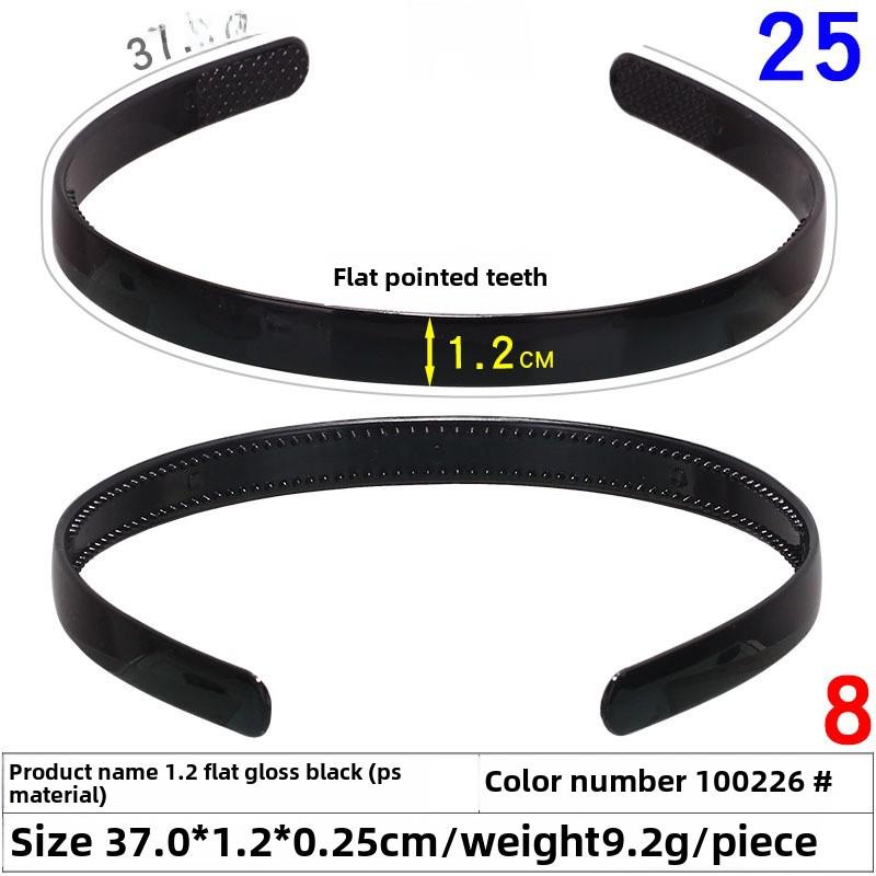 Highly Recommended Handmade Black Twisted Headband for Women - Perfect for DIY and Mother's Day.