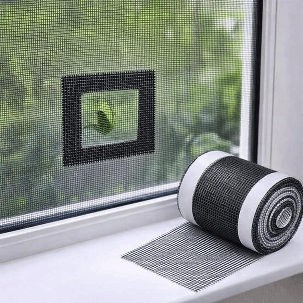 Self-Adhesive Window Screen Repair Tape Waterproof Anti-mosquito Mesh Self-Adhesive Tape  Bathroom