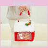 Unique Plush Christmas Bag Adorable Animal Toy Doll Ideal For Gift Giving