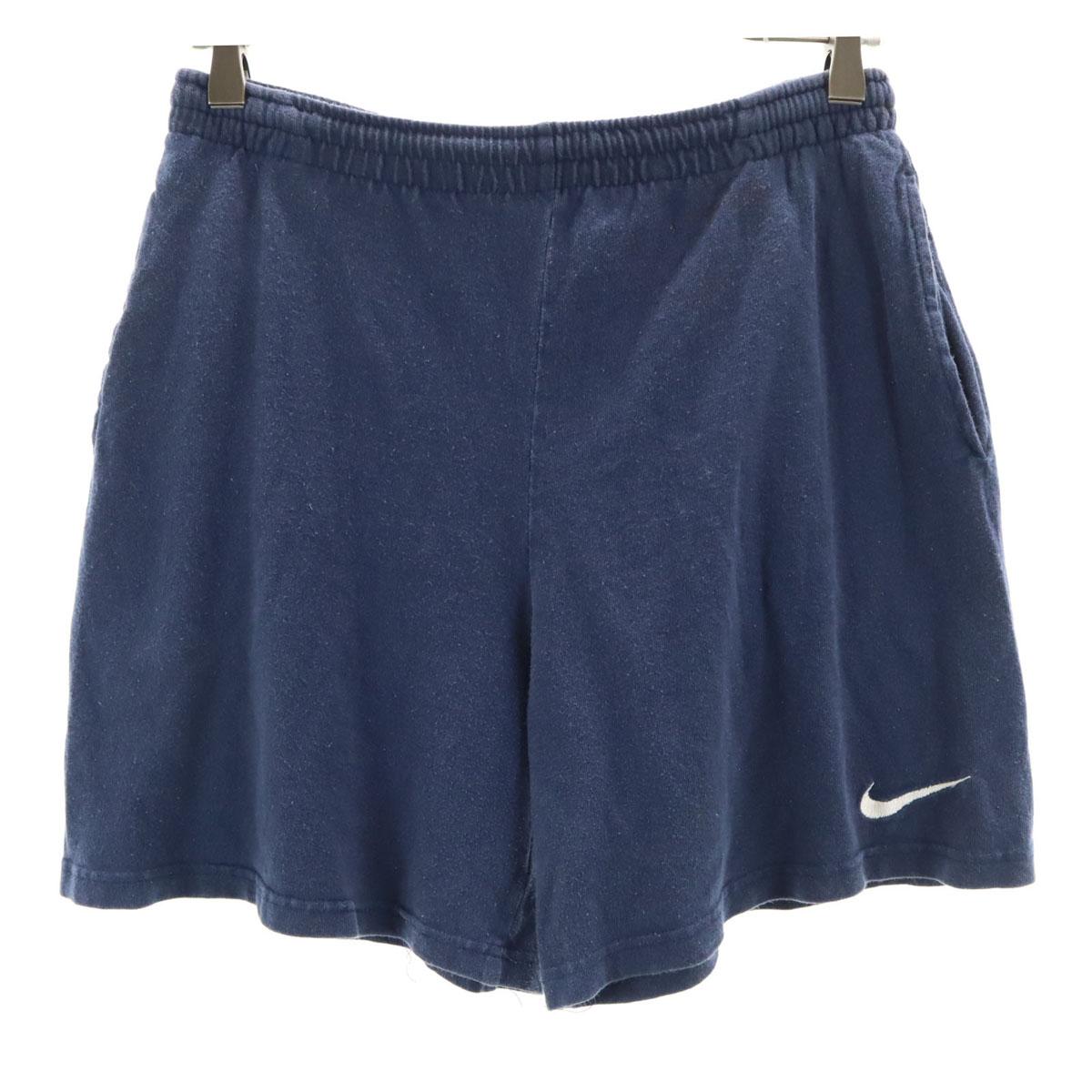 

NIKE 90s 00s White Tag Old Shorts L/14-16 Navy Kid s Used