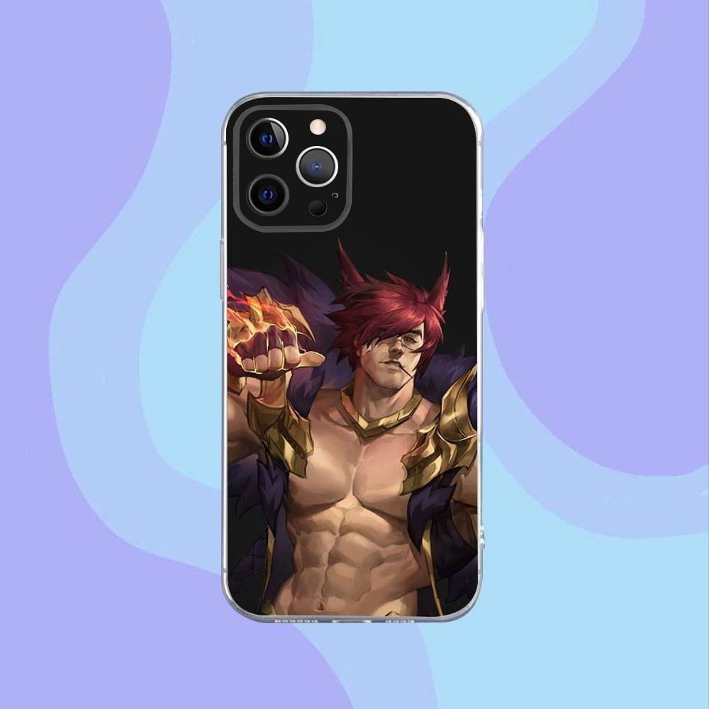 Game L-LOL Sett Phone Case For iPhone 16,15,14,13,12,11 Pro,Max,Plus,X,XS,XR,SE,Mini Transparent Silicone Soft