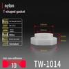 T-förmiger Nylon-Kunststoff-Dichtungsring und Schraubwellenhülse (Für dich: M2-M35)