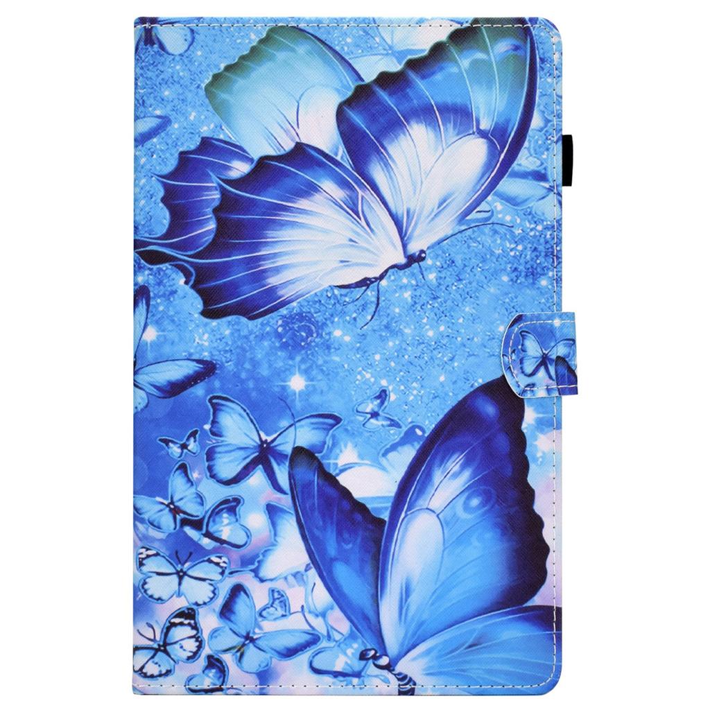 For Lenovo Tab M11/Xiaoxin Pad 11 2024 Leather Case Pattern Printing Tablet Cover with Card Slots