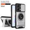 For Honor X7a Case Honor X7a Cover Honor X7a Phone Case Magnetic Holder Military Armor Camera Protection Cover