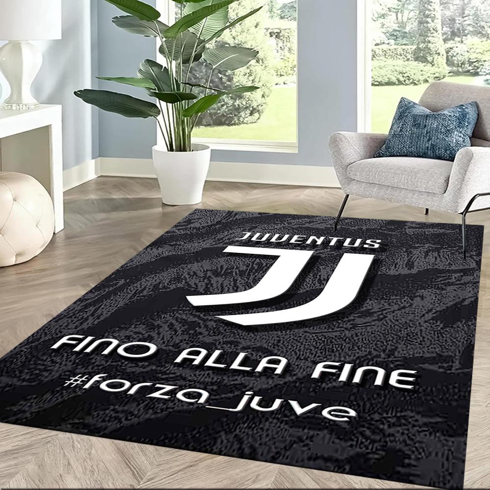 Juventus Floor Rug Office Rug Suitable For Entryway Kitchen Dormitory Study Room Antislip Rug Anime Office Decor