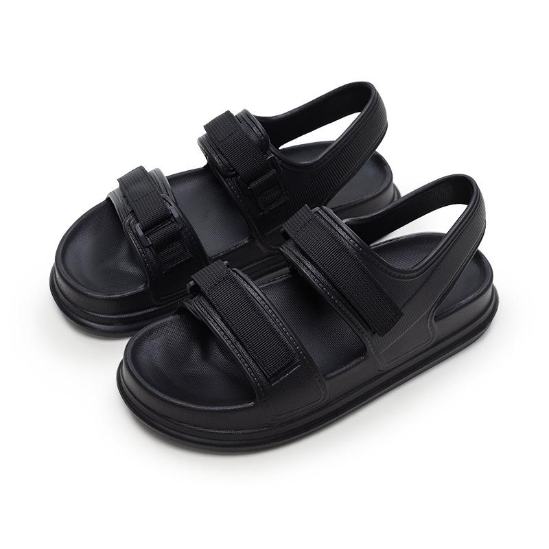 

Sandals for Women s 2026 Summer New Thick Bottom Sports Sandals for Womens Casual Flat Heel Sandal Womens Platform Women 40 чорний
