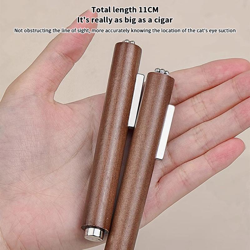 3-In-1 Multifunctional Magnetic Cat'S Eye Gel Large Cylinder Super Strong Magnetic For Nail Polish Line Effect Nail Art Tools