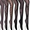 New Vintage Tattoo Lace Hollow Mesh Stockings Women's Small Mesh Pantyhose, One-piece Leggings for Women