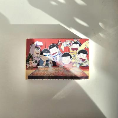Osomatsu-san Playing Cards All Types: Larch, Choromatsu, Ichimatsu, and Jumatsu Used