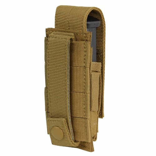 Condor Single Pistol Mag Pouch, One Size, Brown